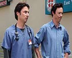 The actor closely resembles the actor Zach Braff and appeared as Braff's character's older brother on 